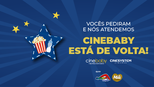 Projeto CineBaby retorna para as telas do cinema